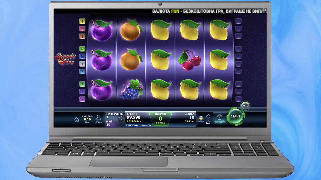 Seven's on Fire слот Чемпіон